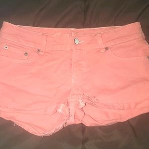 Hot pink AE shorts